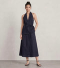 The Lena Tie Top | Linen