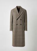 Plaid coat on a white background, ishq e amore chic outfits oversize coat 