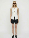 adore linen vest ishq e amore
