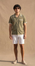 ishq e amore mens cotton camp collar shirt 