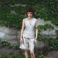 midnight disco brocade jamavar shorts ishq e amore